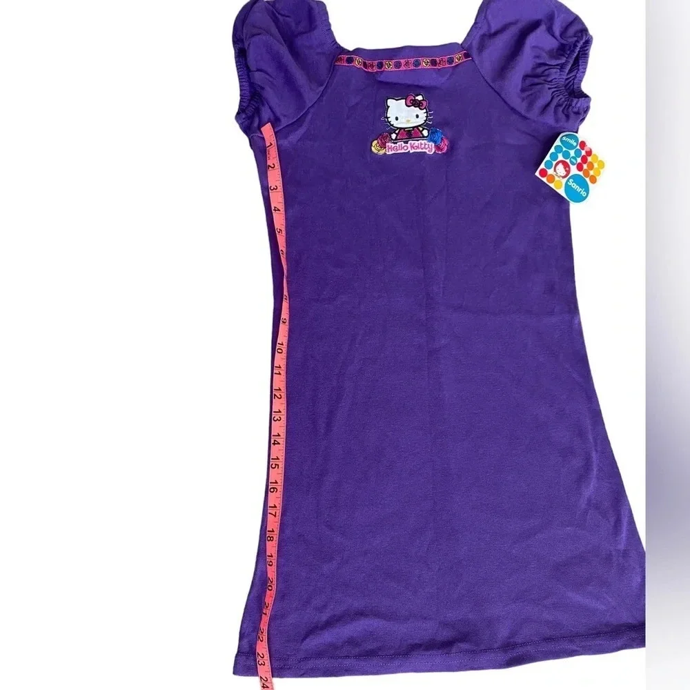 Vintage Sanrio Smiles Girls Hello Kitty Dress Size XL